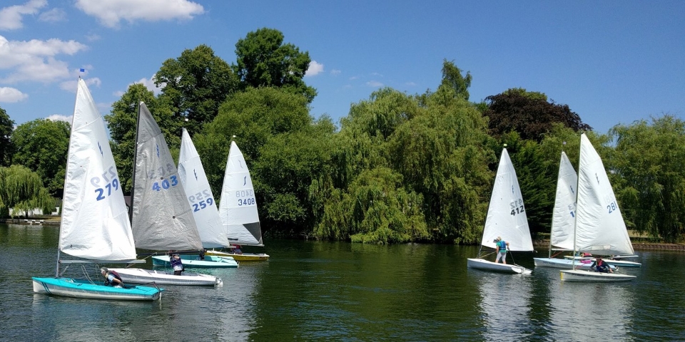 CRSC has one of the largest fleets of Lightning dinghies in the UK.